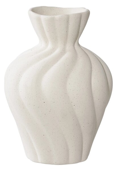 Set 2 piese Vaze decorative, Alb, 10.5x11x15 cm