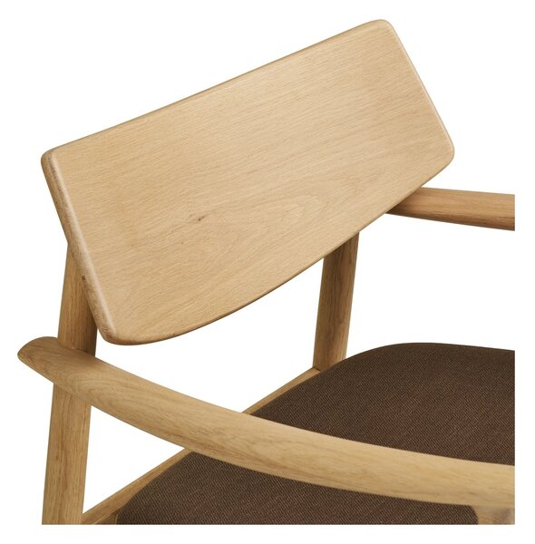 Set 2 piese Fotoliu lounge si taburet Olvera, Maro, 68x43x68x53.5x72x38 cm