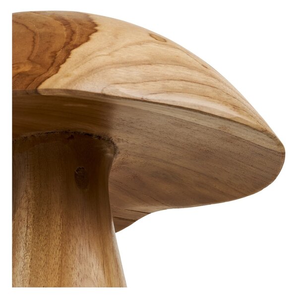 Set 2 piese Decoratiuni tip ciuperci Kodi, Natural, 35x35x35 cm