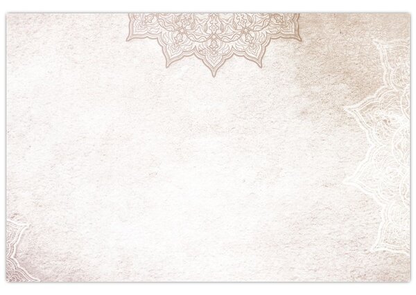 Tablou - Mandala pe zid (90x60 cm)