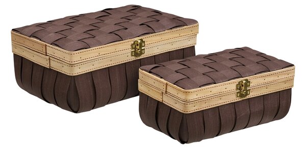 Set 2 piese Cosuri Medan, Maro, 19x30x12 cm