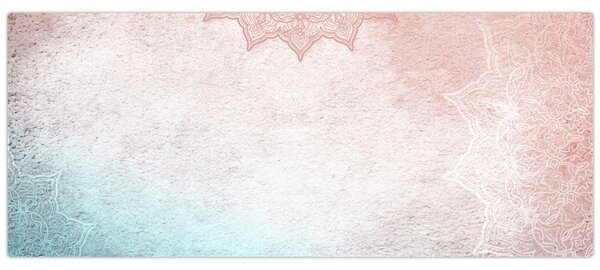 Tablou - Mandala pe zid 2 (120x50 cm)