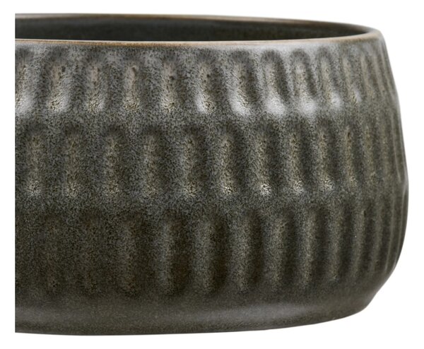 Set 2 piese Boluri Amalia, Verde inchis, 14x14x7.5 cm