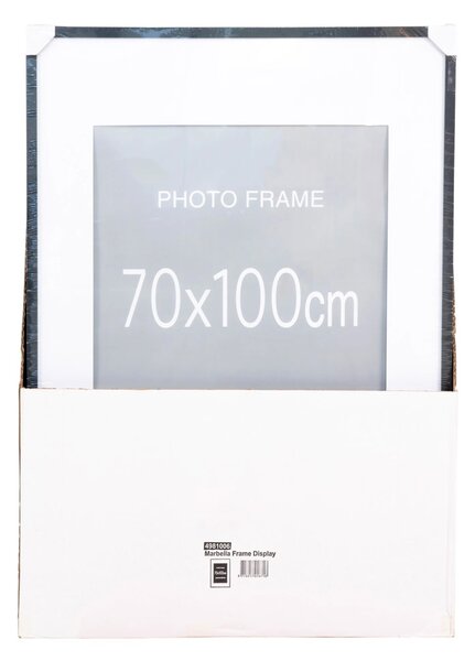 Set 15 piese Rame foto Marbella, Negru, 73x30x103 cm