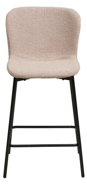 Scaun inalt pentru insula de bucatarie Maceda, Bej, 55x47x95 cm