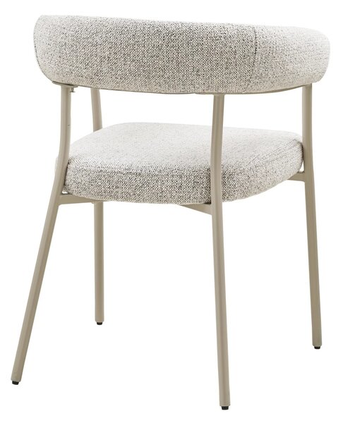 Scaun dining Trivio, Nisip, 56x57.5x77 cm