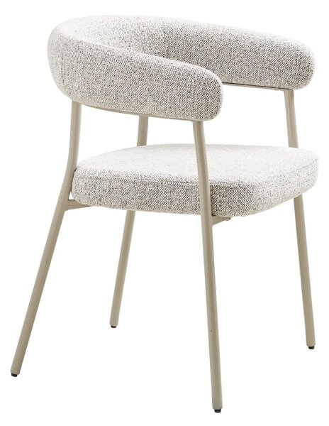 Scaun dining Trivio, Nisip, 56x57.5x77 cm
