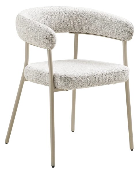 Scaun dining Trivio, Nisip, 56x57.5x77 cm