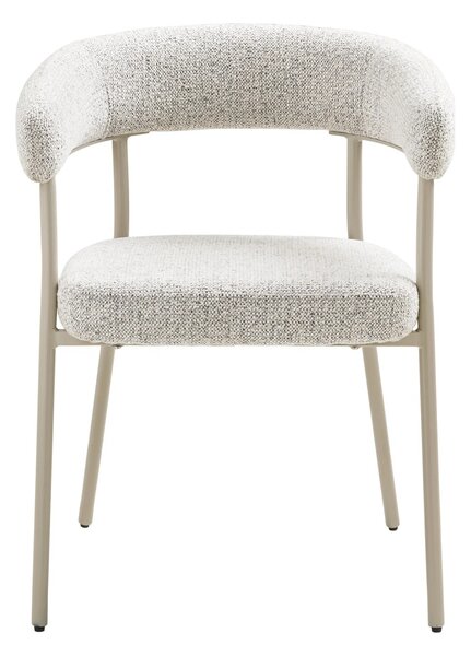 Scaun dining Trivio, Nisip, 56x57.5x77 cm