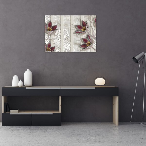 Tablou - Flori decorative (70x50 cm)