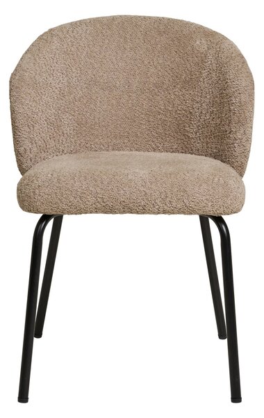 Scaun dining Safira, Bej, 58x56x79 cm