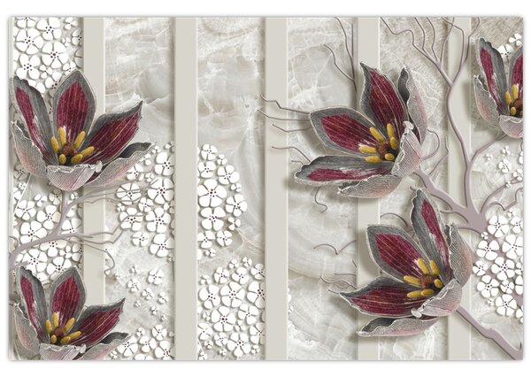 Tablou - Flori decorative (90x60 cm)