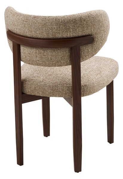 Scaun dining Recco, Maro deschis, 57x53x79 cm