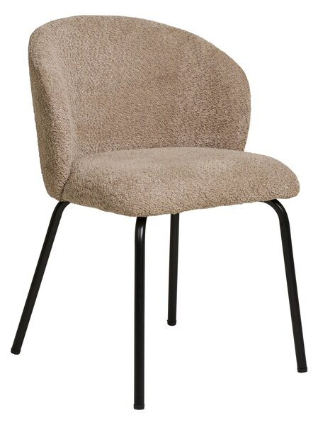 Scaun dining Safira, Bej, 58x56x79 cm