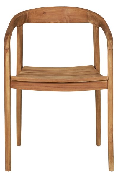 Scaun dining Otero, Natural, 55x54x76 cm