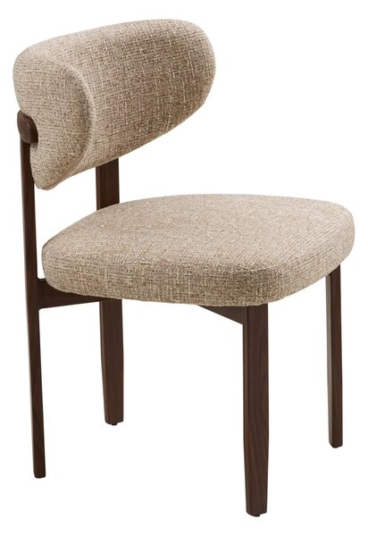 Scaun dining Recco, Maro deschis, 57x53x79 cm