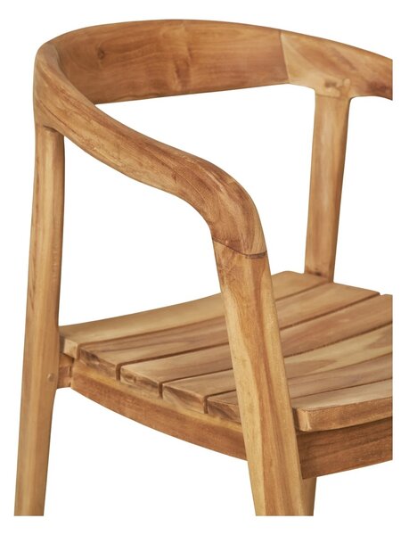 Scaun dining Otero, Natural, 55x54x76 cm