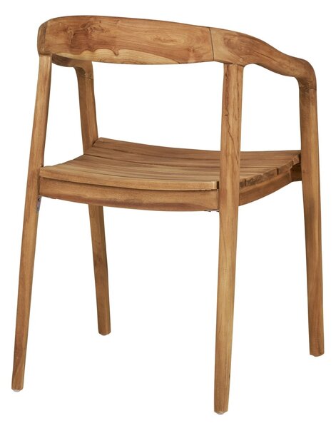 Scaun dining Otero, Natural, 55x54x76 cm