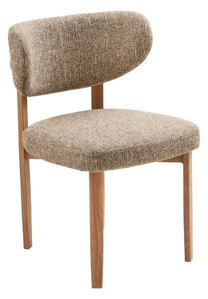 Scaun dining Recco, Bej, 57x53x79 cm