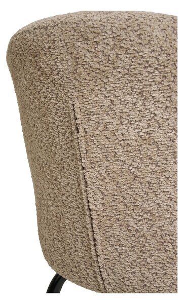 Scaun dining Safira, Bej, 58x56x79 cm