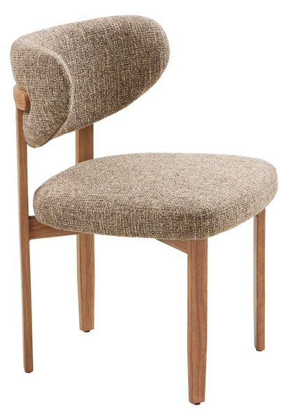 Scaun dining Recco, Bej, 57x53x79 cm