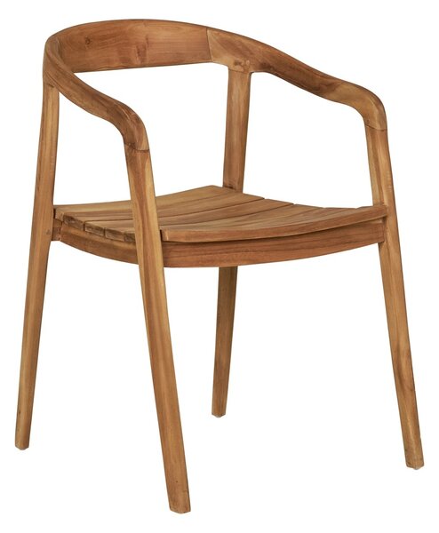 Scaun dining Otero, Natural, 55x54x76 cm