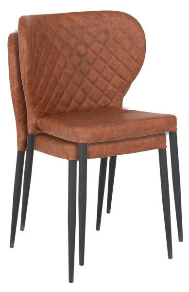 Scaun dining Pisa, Maro, 52x54x83 cm