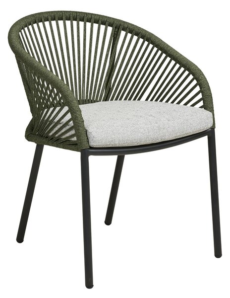 Scaun dining Novella, Gri, 63.5x57.5x77 cm