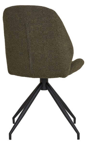 Scaun dining Monte Carlo, Verde, 60x50x88 cm