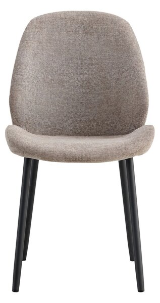 Scaun dining Monte Carlo, Gri, 59.5x47x91 cm