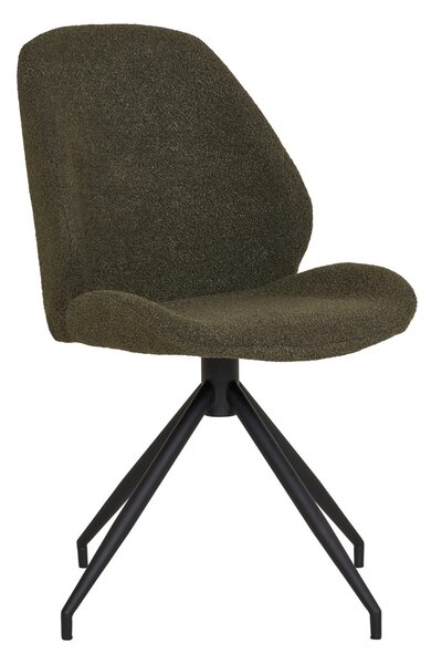 Scaun dining Monte Carlo, Verde, 60x50x88 cm