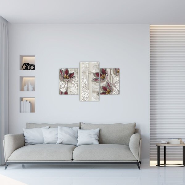 Tablou - Flori decorative (90x60 cm)