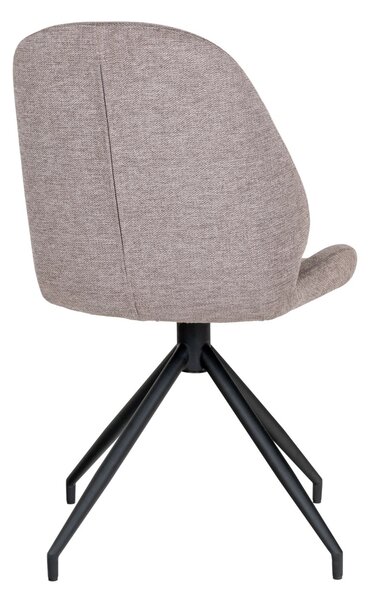Scaun dining Monte Carlo, Gri, 60x50x88 cm