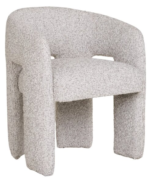 Scaun dining Monroe, Natural, 65x58x74 cm