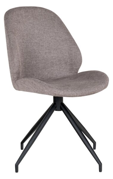 Scaun dining Monte Carlo, Gri, 60x50x88 cm