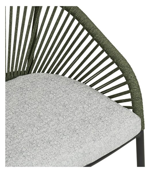 Scaun dining Novella, Gri, 63.5x57.5x77 cm