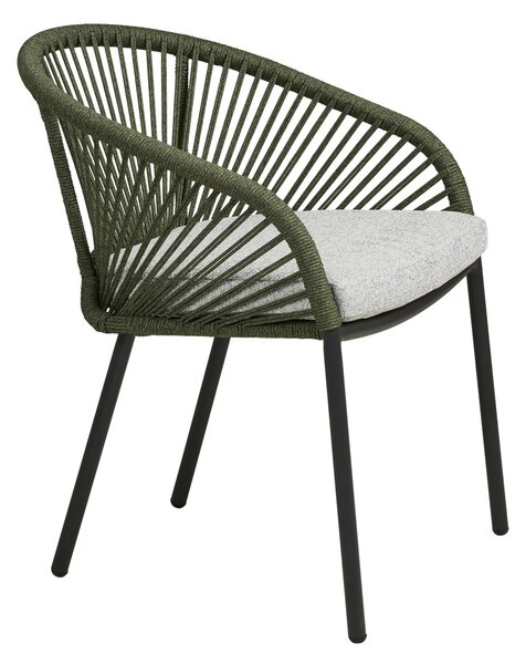 Scaun dining Novella, Gri, 63.5x57.5x77 cm