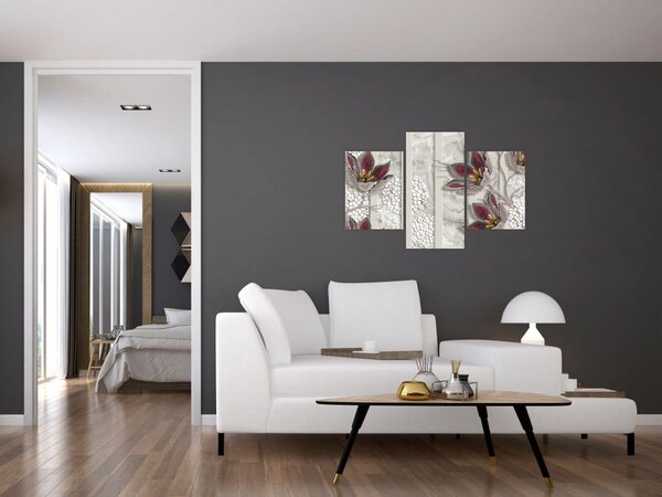 Tablou - Flori decorative (90x60 cm)