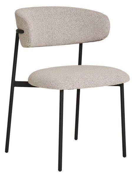 Scaun dining Mira, Nisip, 59x55x79.5 cm
