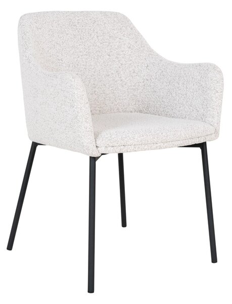 Scaun dining Melilla, Alb, 56x57x79.5 cm