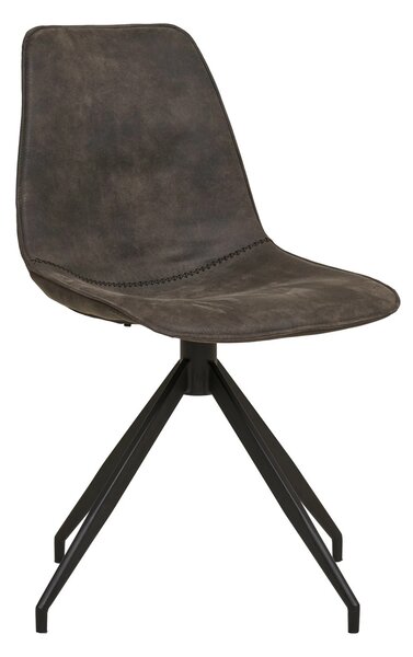 Scaun dining Monaco, Gri, 56x48x86 cm