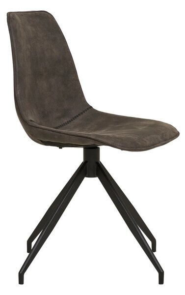 Scaun dining Monaco, Gri, 56x48x86 cm