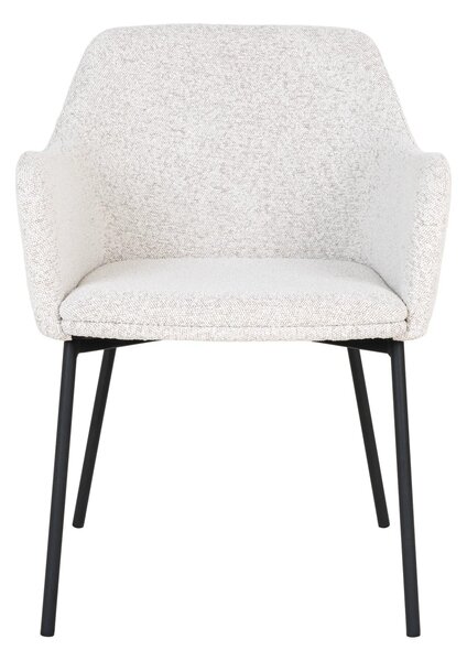 Scaun dining Melilla, Alb, 56x57x79.5 cm