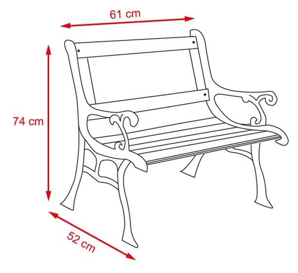 Set mobilier de grădină 4 piese Avenberg HAMILTON