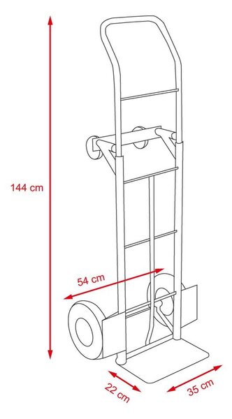 Cărucior multifuncțional AVENBERG FORMAN - ROȘU