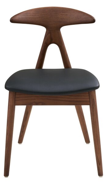 Scaun dining Lanuza, Maro inchis, 51x48x77 cm