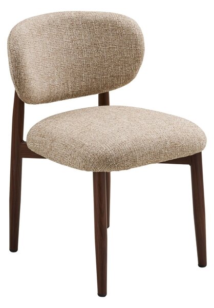 Scaun dining Isola, Maro deschis, 58x52x77 cm