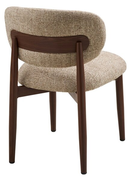 Scaun dining Isola, Maro deschis, 58x52x77 cm
