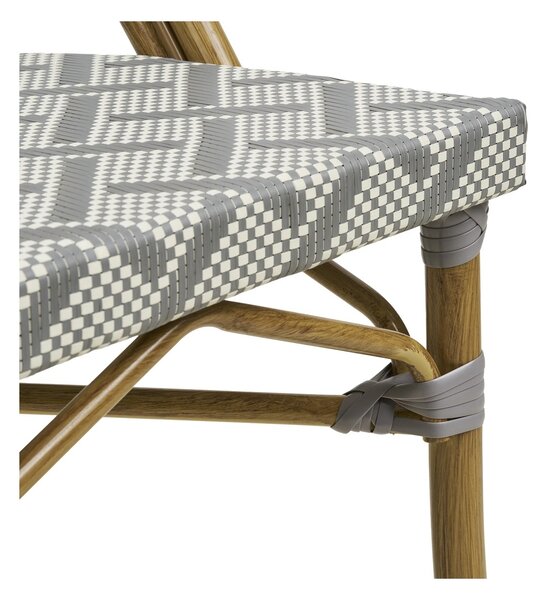 Scaun dining Lauria, Alb, 57x45x88 cm