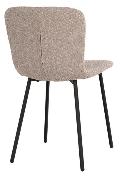 Scaun dining Halden, Bej, 52.5x44.5x76.5 cm